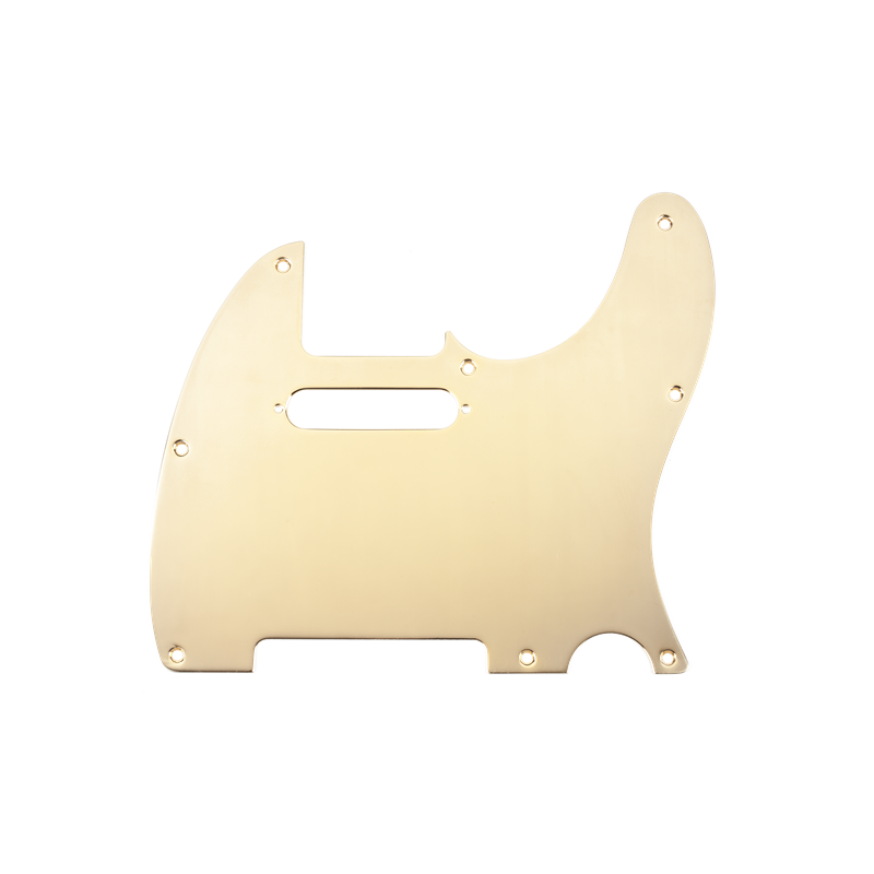 Fender Pickguard Telecaster 8-Hole Mount Gold-Plated 1-Ply