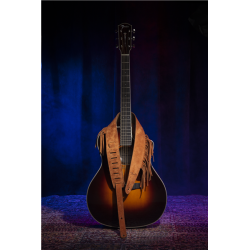 Fender Suede Fringe Strap Brown 2.5"