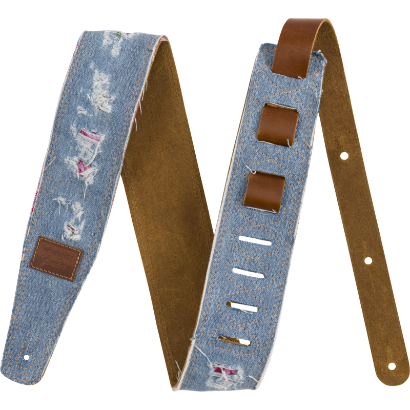 Fender x Wrangler Ripped Denim Strap Indigo