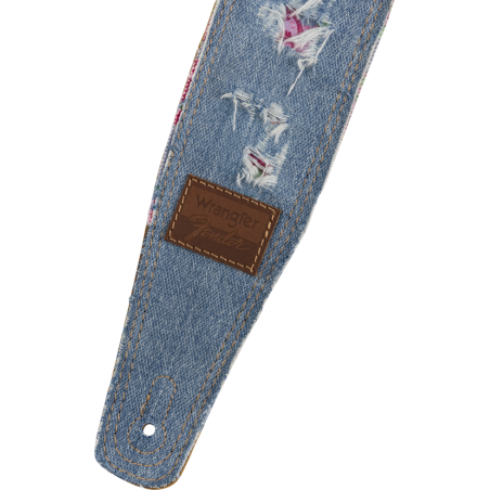 Fender x Wrangler Ripped Denim Strap Indigo