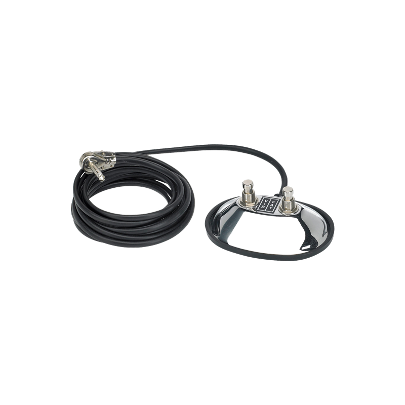 Fender 2-Button Vintage-Style Footswitch Vibrato/Fat On/Off with 1/4" Jack