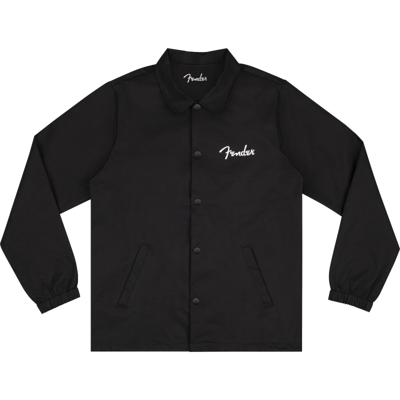 Fender Spaghetti Logo Coaches Jacket Black XXL