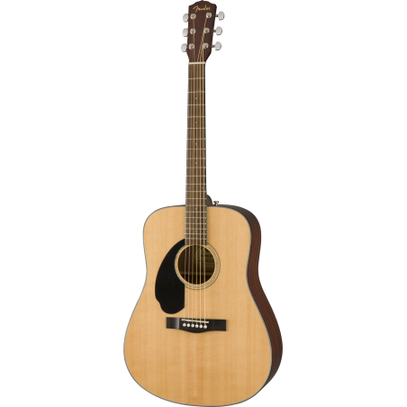 Fender CD-60S Left Hand WN Natural