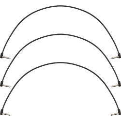 Fender Blockchain 24" Patch Cable 3-pack Angle/Angle