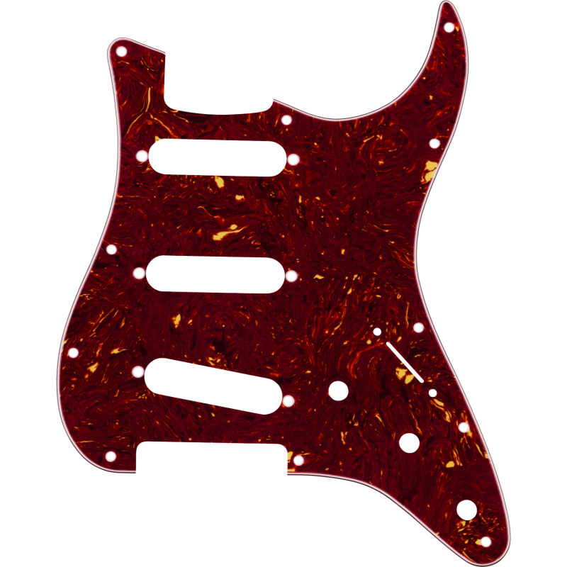 Fender Landau Coma Stratocaster SSS Pickguard