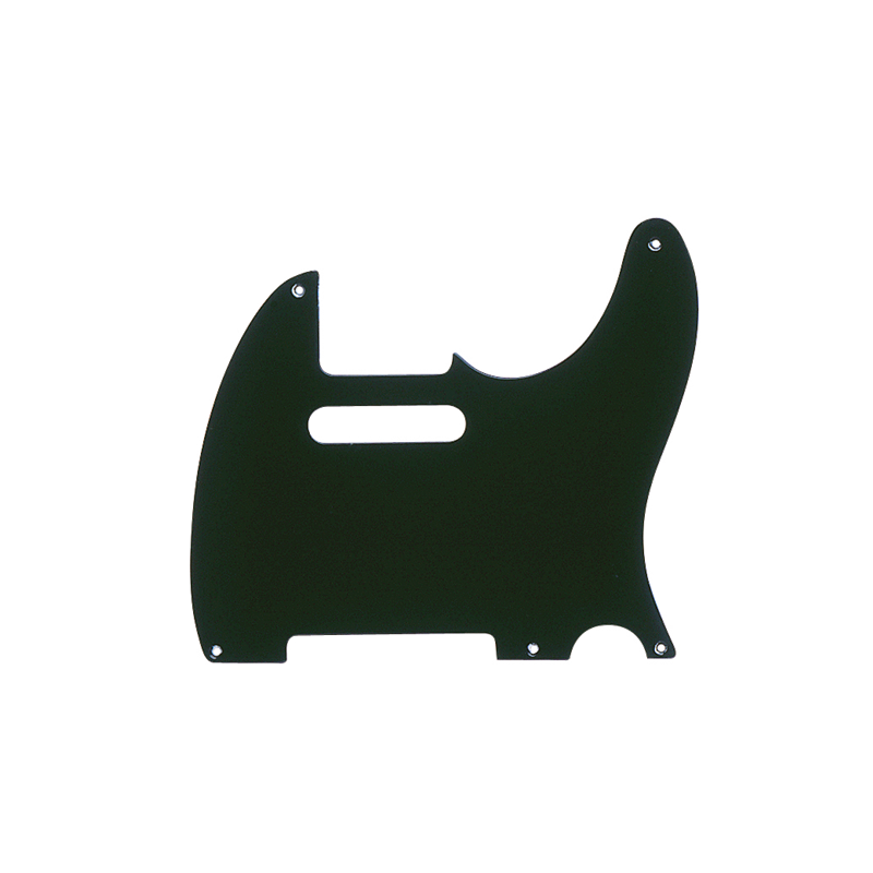 Fender Pickguard Telecaster 5-Hole Mount Black 1-Ply