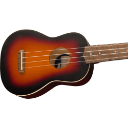 Fender Venice Soprano Uke WN 2-Color Sunburst