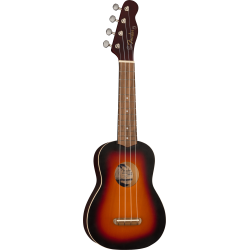 Fender Venice Soprano Uke WN 2-Color Sunburst