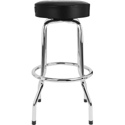 Fender Spaghetti Logo Pick Pouch Barstool Black/Chrome 30"