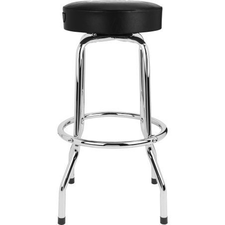 Fender Spaghetti Logo Pick Pouch Barstool Black/Chrome 30"