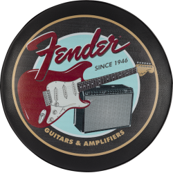 Fender Guitars & Amps Pick Pouch Barstool Black/Black 24"