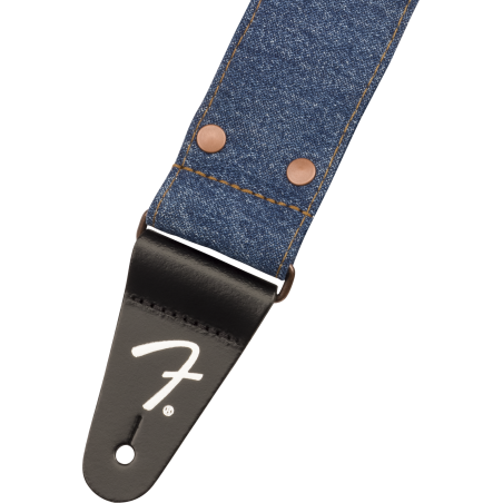 Fender x Wrangler Riveted Denim Strap Indigo