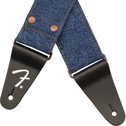 Fender x Wrangler Riveted Denim Strap Indigo