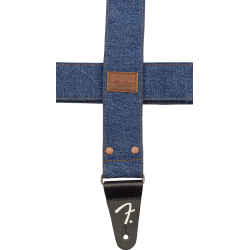 Fender x Wrangler Riveted Denim Strap Indigo