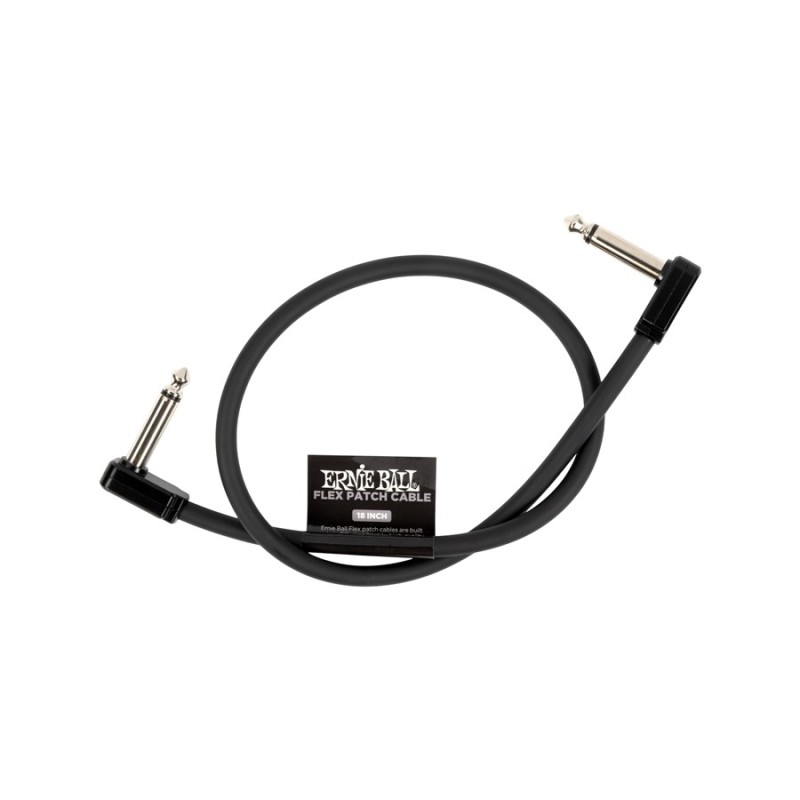 Ernie Ball 6441 Flex Oatch Cable Black 46cm