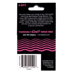 Ernie Ball 5623 Strap Blocks Pink