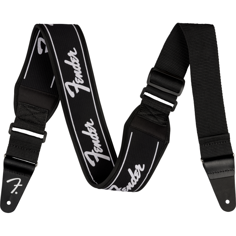 Fender Swell Neoprene Logo Strap Running Logo 2.5"