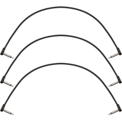 Fender Blockchain 16" Patch Cable 3-pack Angle/Angle