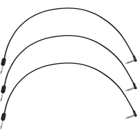 Fender Blockchain 24" Patch Cable 3-pack Straight/Angle