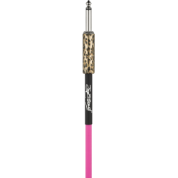 Fender Joe Strummer 13' Instrument Cable Pink Leopard