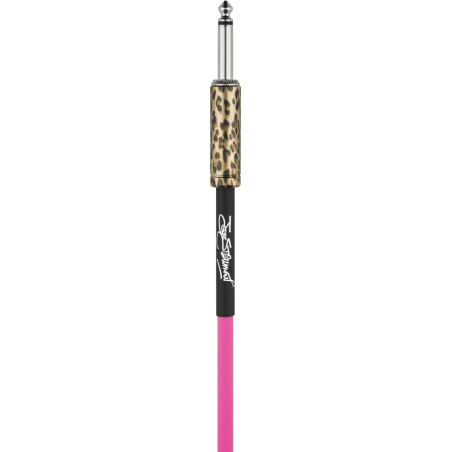 Fender Joe Strummer 13' Instrument Cable Pink Leopard