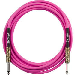 Fender Joe Strummer 13' Instrument Cable Pink Leopard