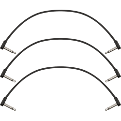 Fender Blockchain 12" Patch Cable 3-pack Angle/Angle