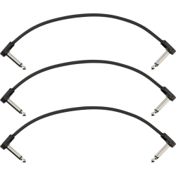 Fender Blockchain 8" Cable 3-pack Angle/Angle