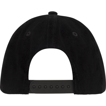 Fender Gold Spaghetti Logo Corduroy Baseball Hat Black One Size