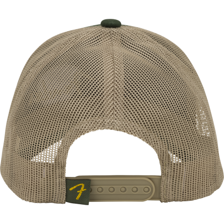 Fender Globe Pick Patch Hat Green/Khaki One Size
