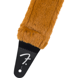 Fender Poodle Plush Strap Rust