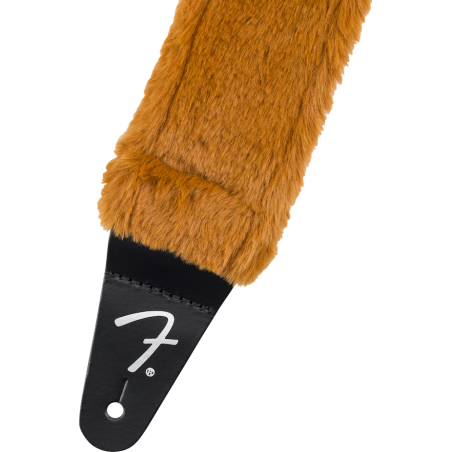 Fender Poodle Plush Strap Rust