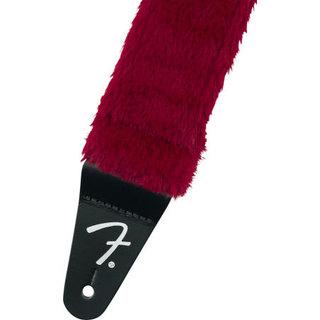 Fender Poodle Plush Strap Red
