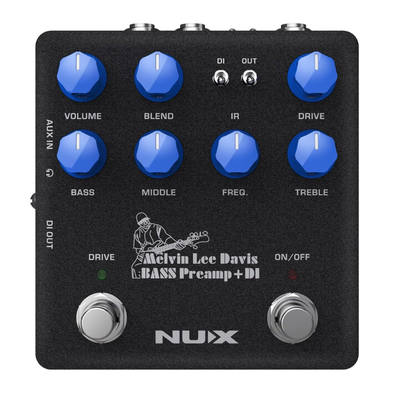 NUX Melvin Lee Davis Bass Preamp NBP-5