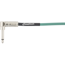 Fender Contour 30' Coiled Cable Sherwood Green