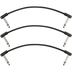 Fender Blockchain 6" Patch Cable 3-pack Angle/Angle