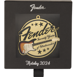 Fender Stratocaster 70th Anniversary Limited Edition Ornament 2024