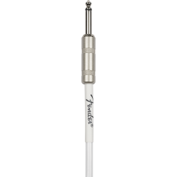 Fender Juanes 10' Instrument Cable Luna White