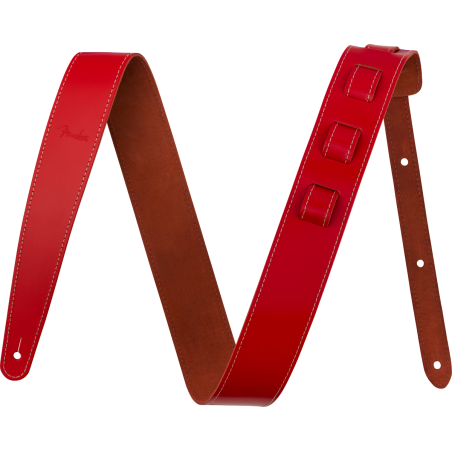 Fender 2" Essentials Economy Strap Red