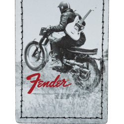 Fender Vintage Ad Luggage Motorcycle Rider