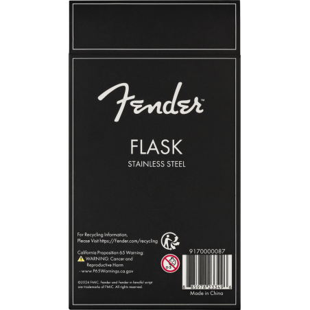 Fender Blackout 8oz Flask