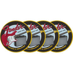 Fender 1946 Guitars & Amps Coaster Set