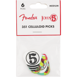 Fender John 5 351 Celluloid Picks