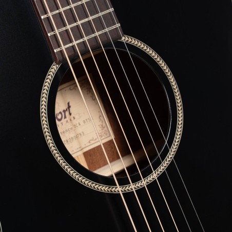 Cort Essence-OC4 Black Top Semi Gloss