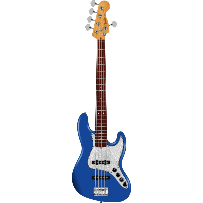 Fender Player II Modified Active Jazz Bass V RW Electric Blue
