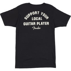 Fender Support Your Local Guitar Player Tee Black M