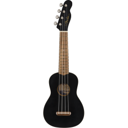 Fender Venice Soprano Uke WN Black
