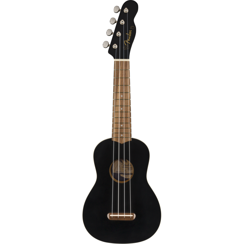 Fender Venice Soprano Uke WN Black