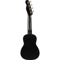 Fender Venice Soprano Uke WN Black