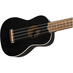 Fender Venice Soprano Uke WN Black